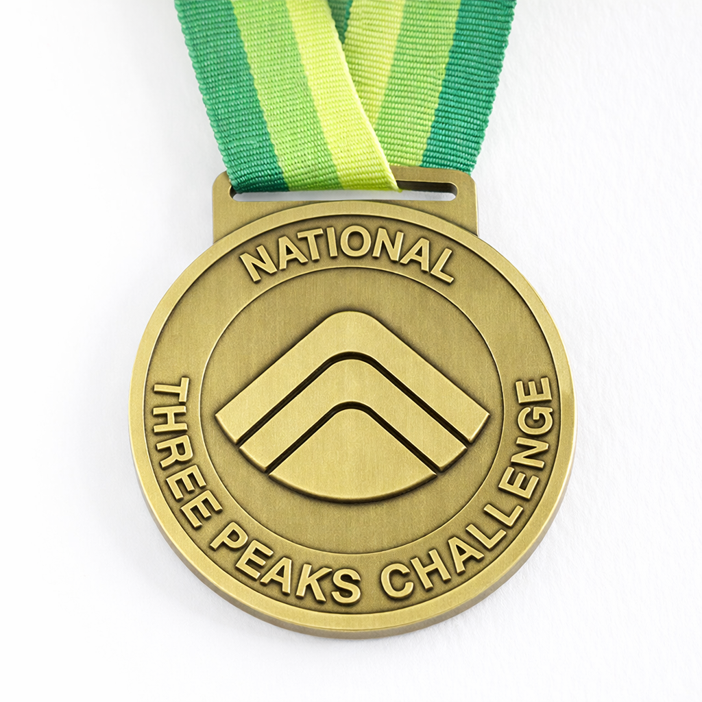 National Three Peaks Challenge Medal