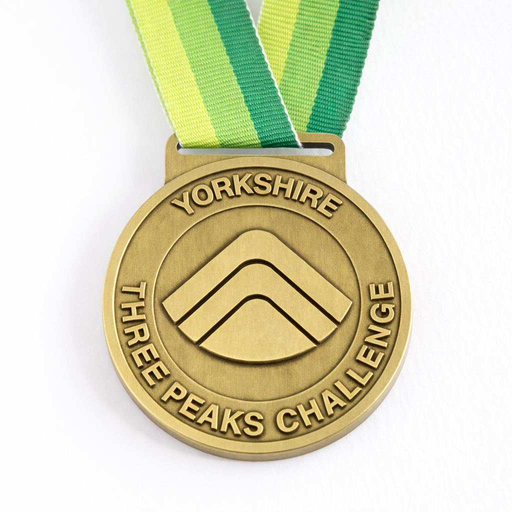 Yorkshire Three Peaks Challenge Medal