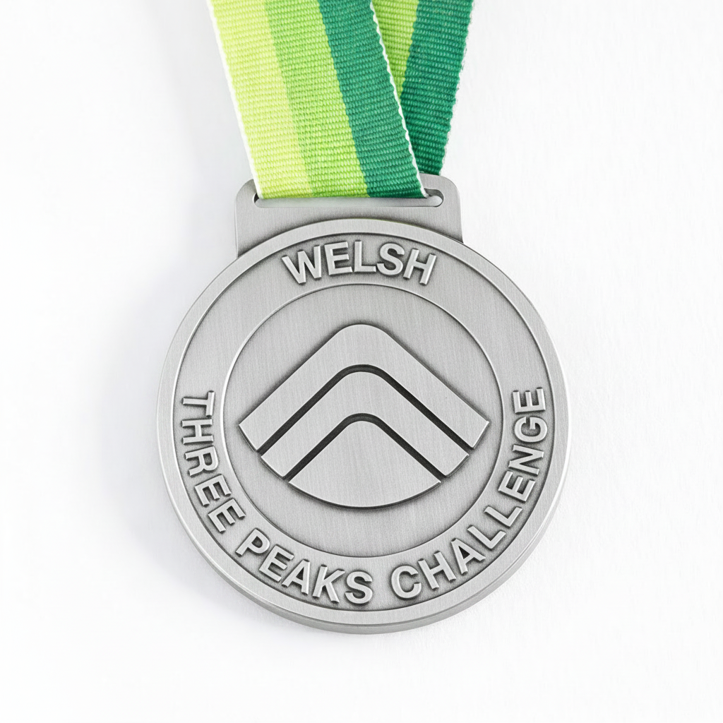 Welsh Three Peaks Challenge Medal